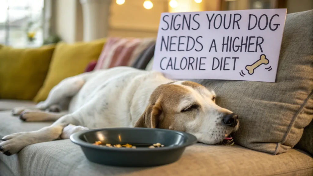 Signs Your Dog Needs a Higher Calorie Diet